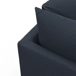 Clearance ILVA Halmstad venstrevendt hjørnesofa med pufafslutning