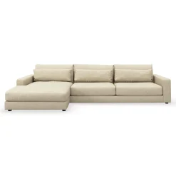 Online ILVA Halmstad venstrevendt sofa med chaiselong