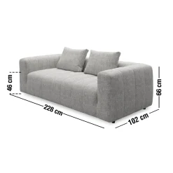 Best ILVA Ingvar 3 pers Sofa