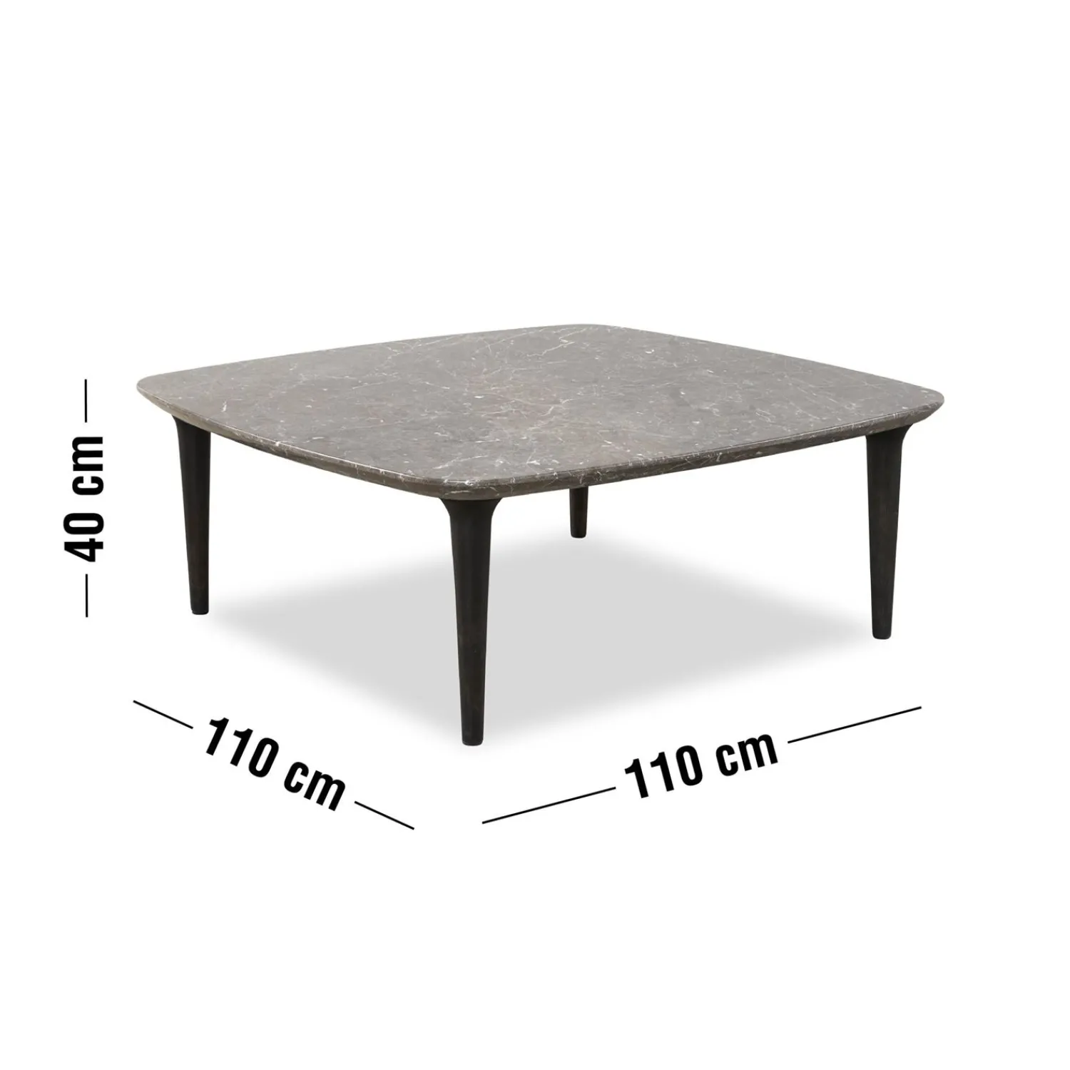 Best ILVA Kaito Sofabord 110 x 40 x 110 cm