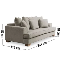 Sale ILVA Kingston 3 pers. m/2 sæder Sofa