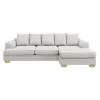 Clearance ILVA Kingston højrevendt sofa med chaiselong
