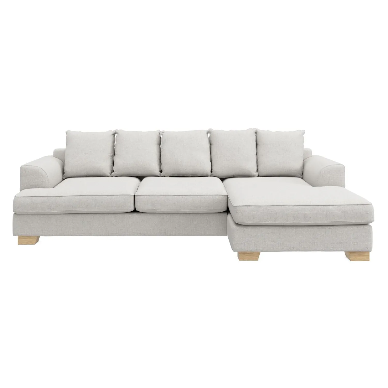 Clearance ILVA Kingston højrevendt sofa med chaiselong