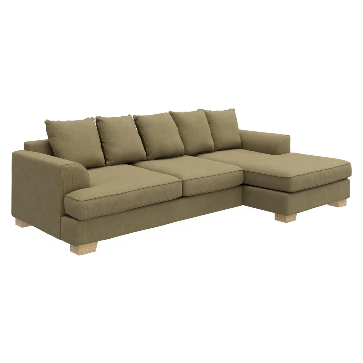 Discount ILVA Kingston højrevendt sofa med chaiselong