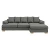 Outlet ILVA Kingston højrevendt sofa med chaiselong