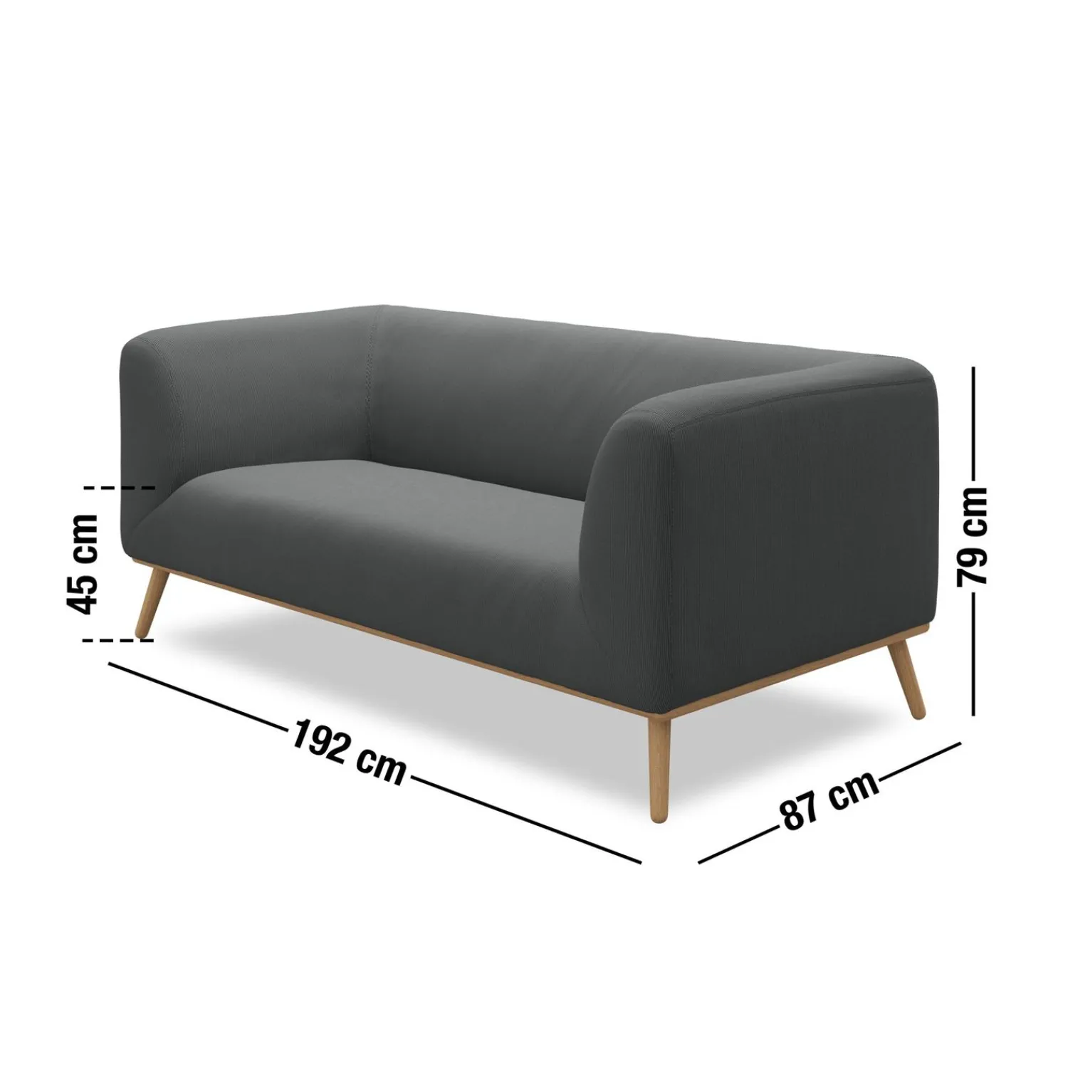 Clearance ILVA Land 2½ pers. Sofa