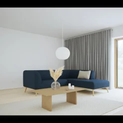 New ILVA Land højrevendt hjørnesofa med pufafslutning