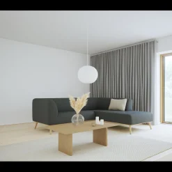New ILVA Land højrevendt hjørnesofa med pufafslutning