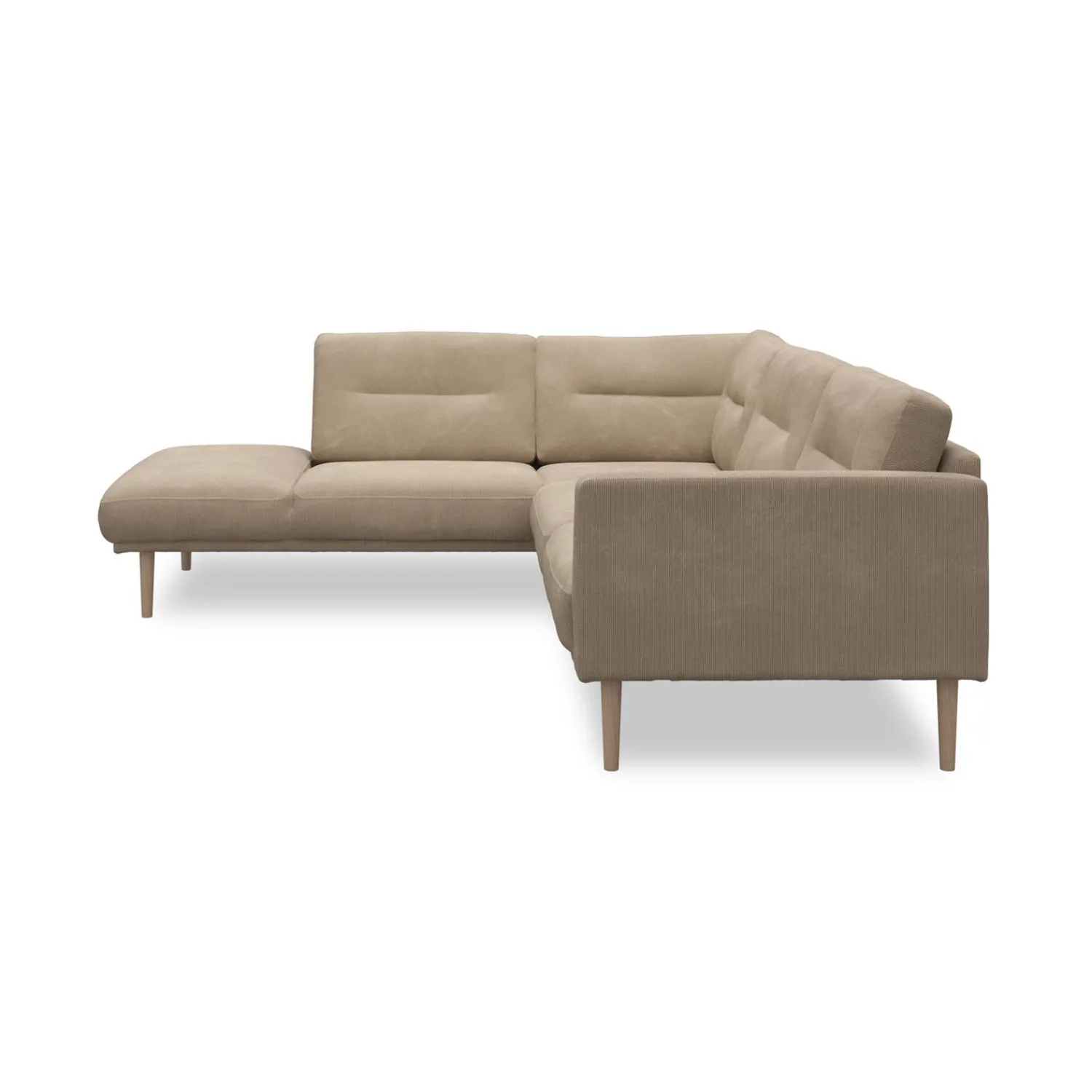 Clearance ILVA Larvik venstrevendt hjørnesofa med pufafslutning