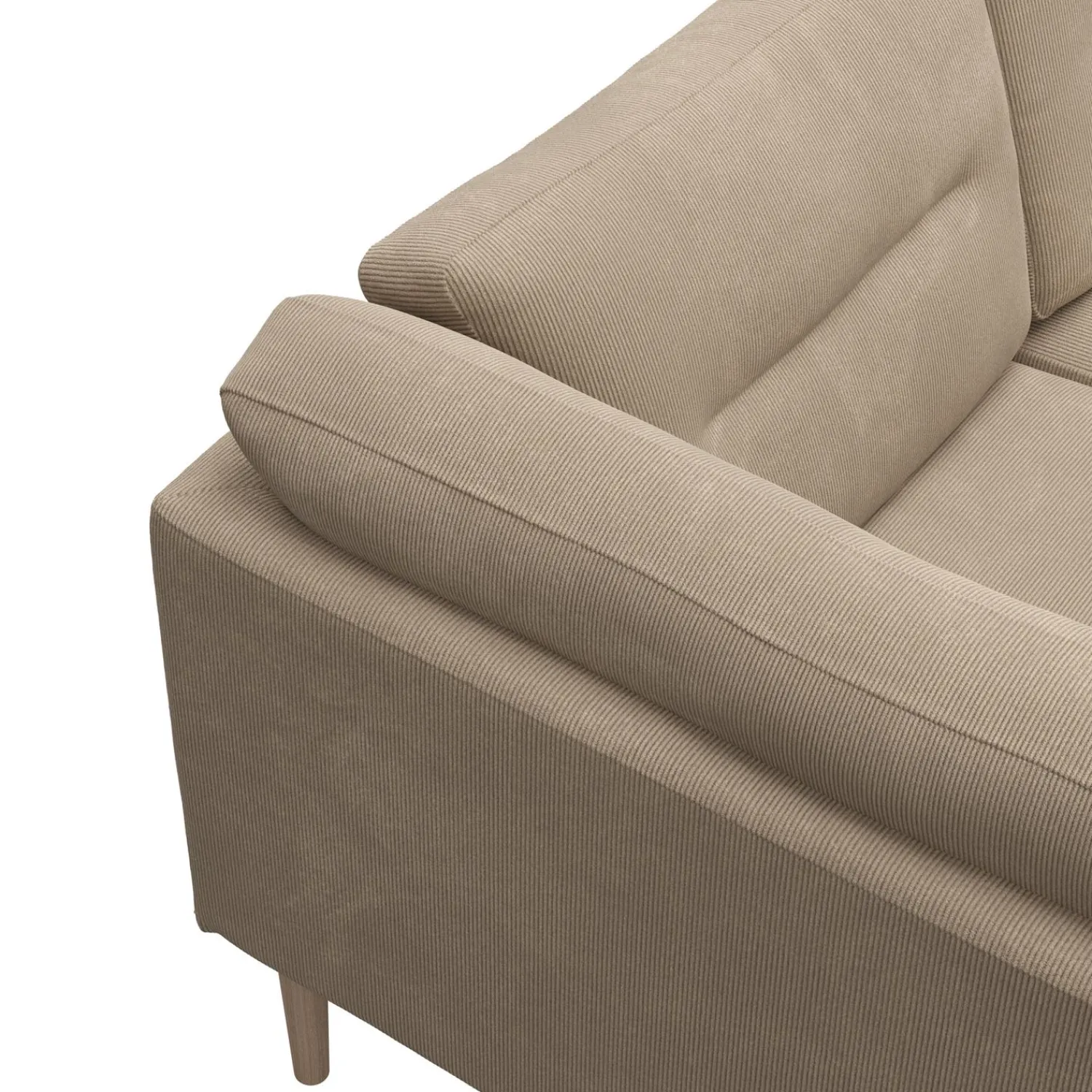 Clearance ILVA Larvik venstrevendt hjørnesofa med pufafslutning