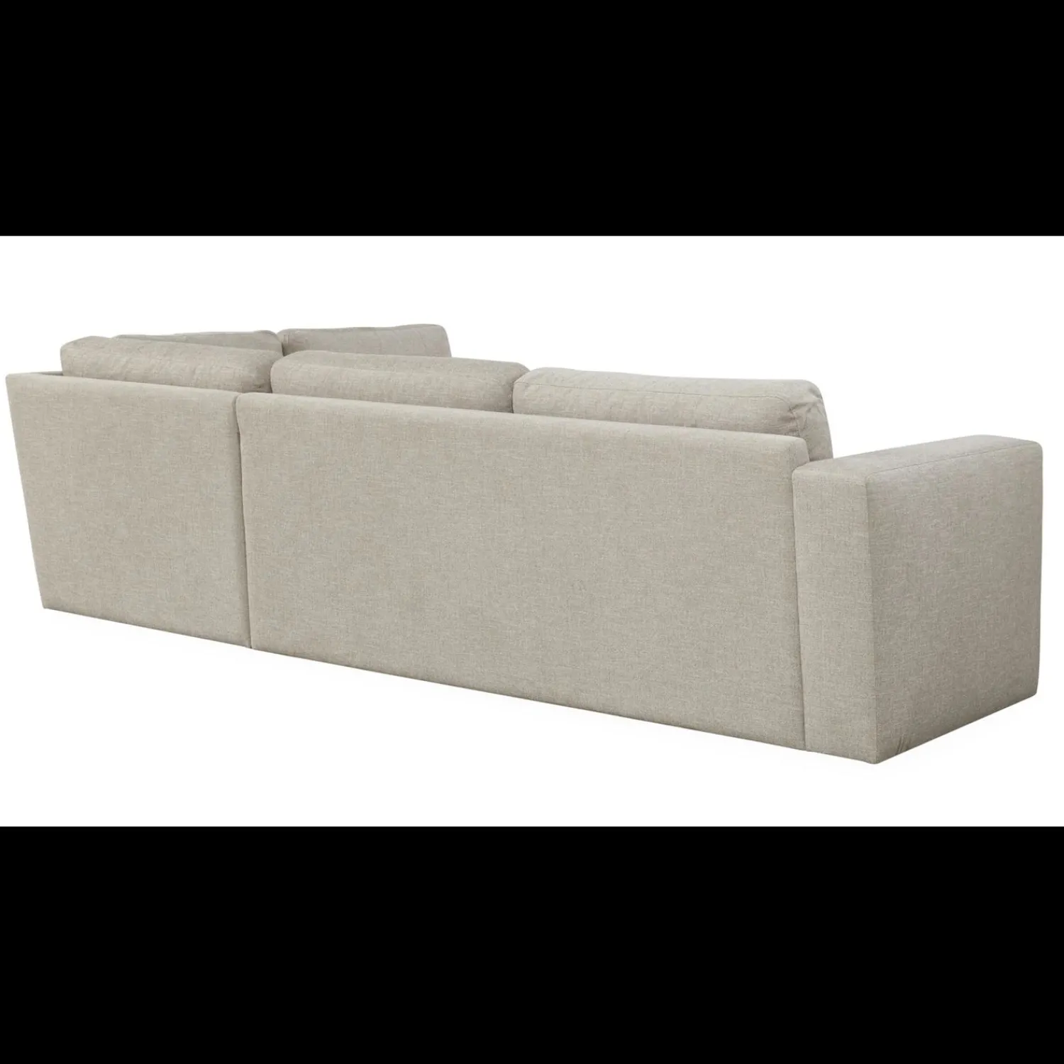 Clearance ILVA Lean højrevendt hjørnesofa med pufafslutning