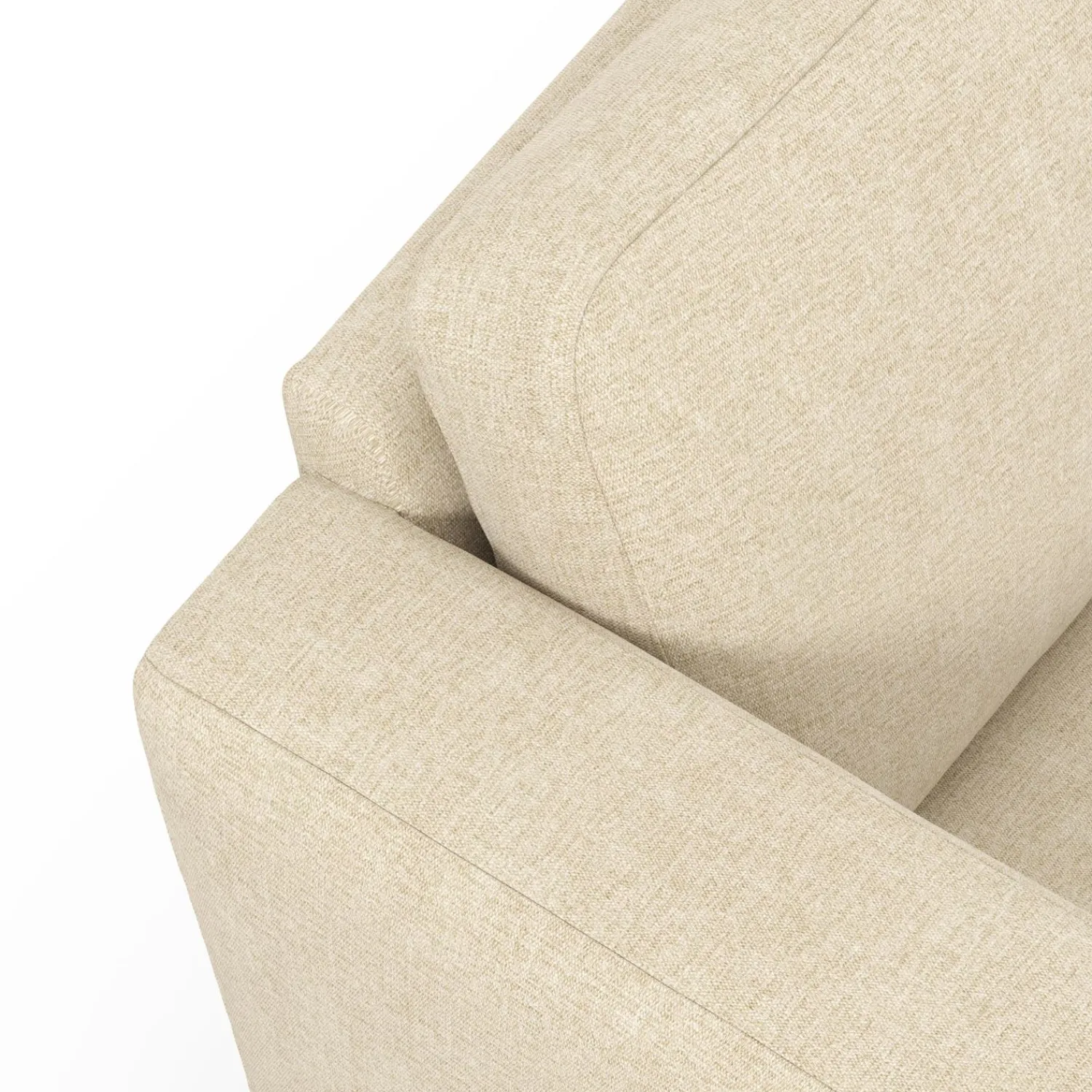 Clearance ILVA Lean højrevendt hjørnesofa med pufafslutning