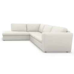 Outlet ILVA Lean venstrevendt hjørnesofa med pufafslutning