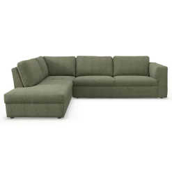 Outlet ILVA Lean venstrevendt hjørnesofa med pufafslutning