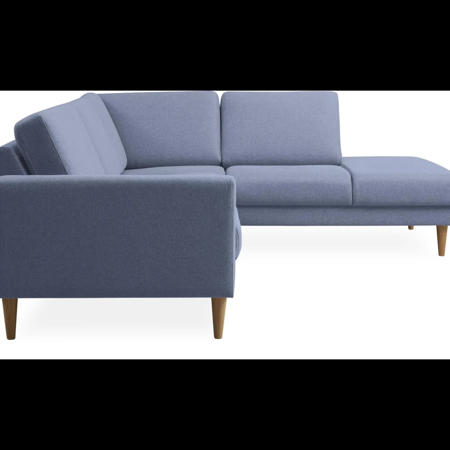 Clearance ILVA Linea højrevendt hjørnesofa med pufafslutning