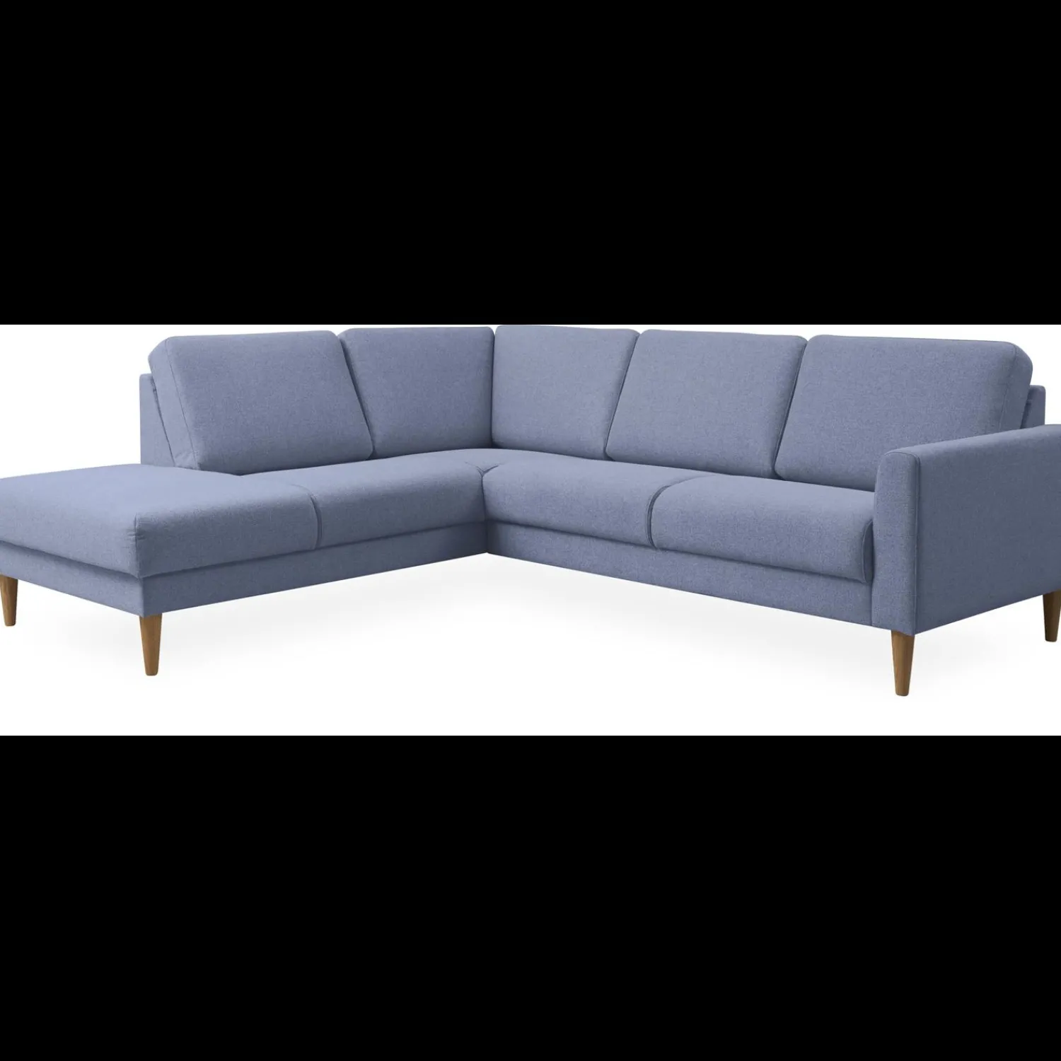 Clearance ILVA Linea venstrevendt hjørnesofa med pufafslutning