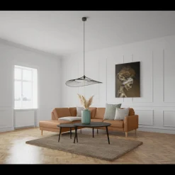 Discount ILVA Linea venstrevendt hjørnesofa med pufafslutning