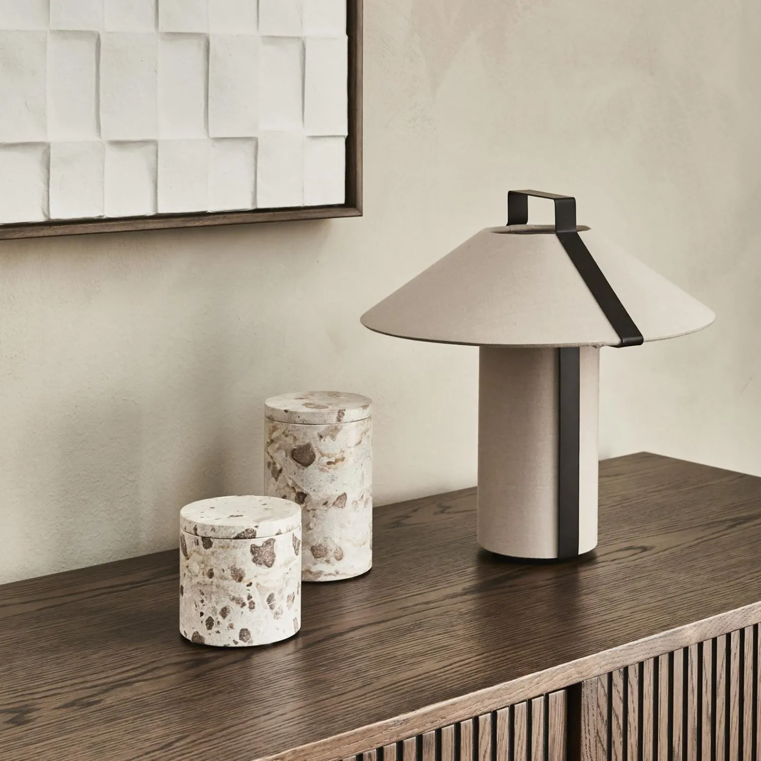 Discount ILVA Luxoria Bordlampe 45 x 31,5 cm