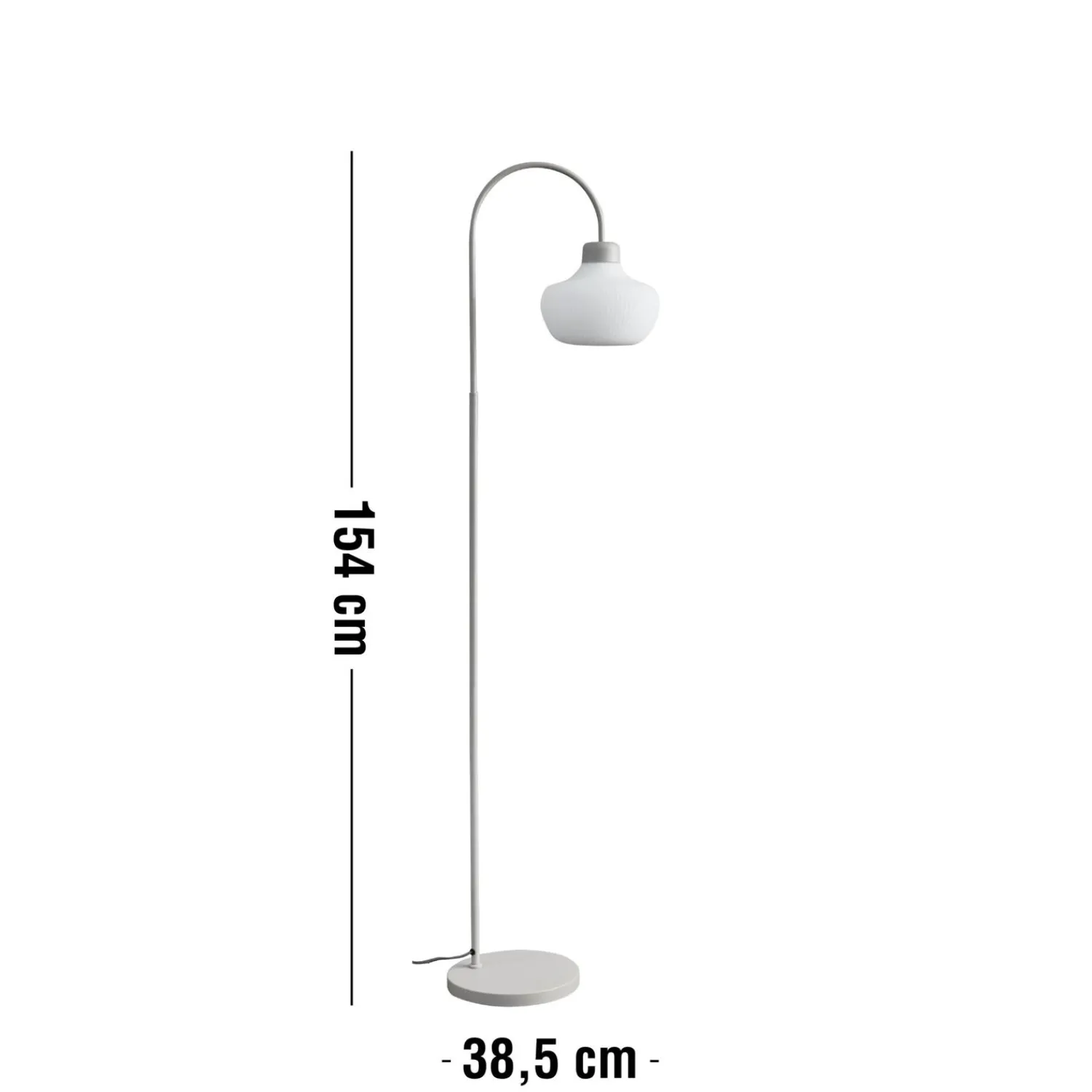 New ILVA Lysaro Gulvlampe 25 x 154 x 38,5 cm