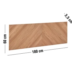 Hot ILVA Maly Sengegavl 180 x 60 x 3,5 cm