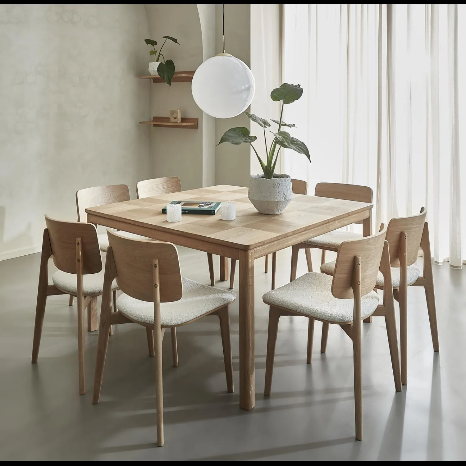 Best ILVA Meda Spisebord 130 x 130 x 75 cm