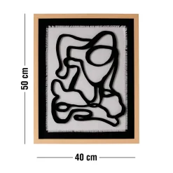 Clearance ILVA Messina Plakat med ramme 40 x 50 x 2,9 cm