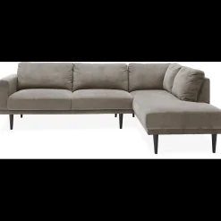Outlet ILVA Mexico højrevendt sofa med pufafslutning