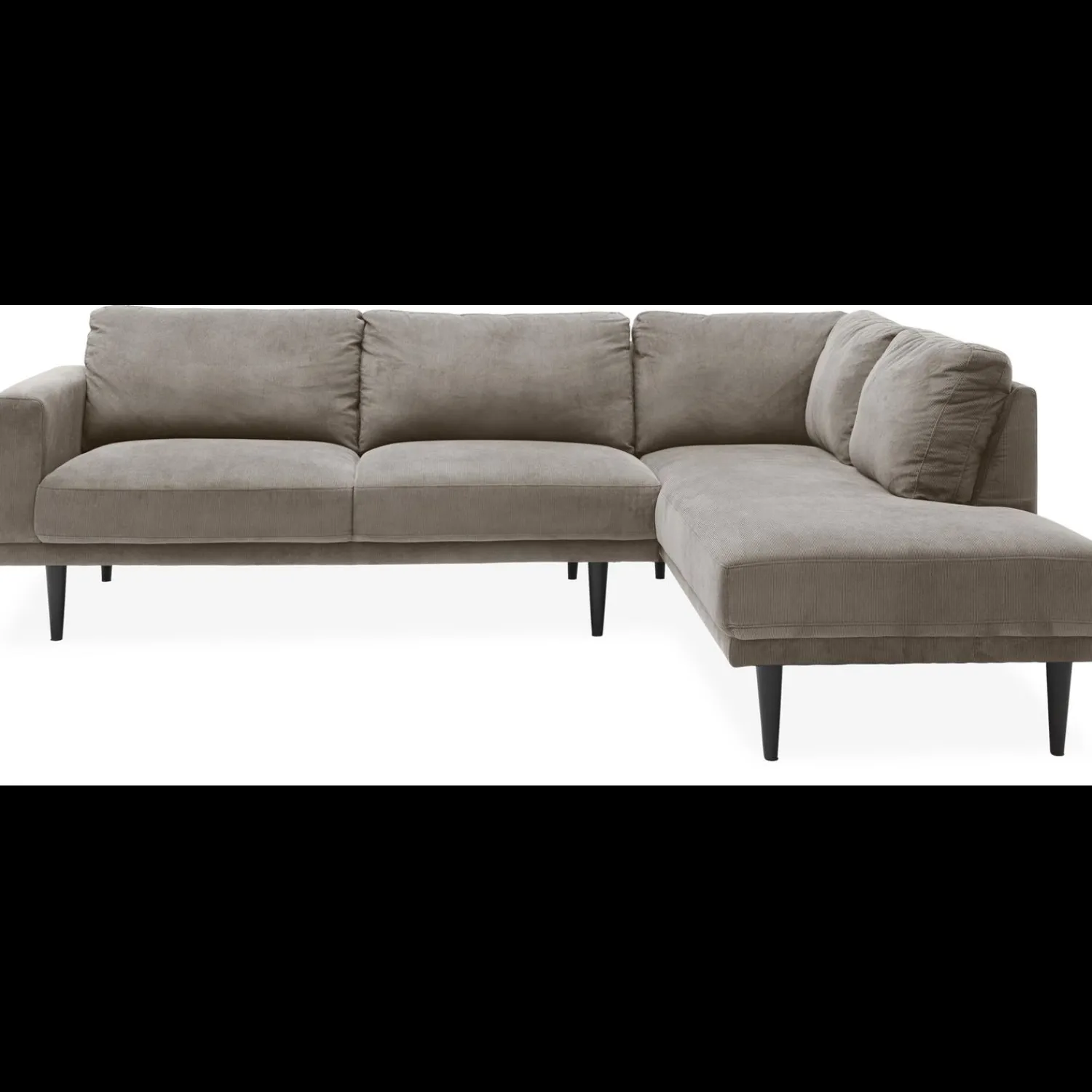 Outlet ILVA Mexico højrevendt sofa med pufafslutning