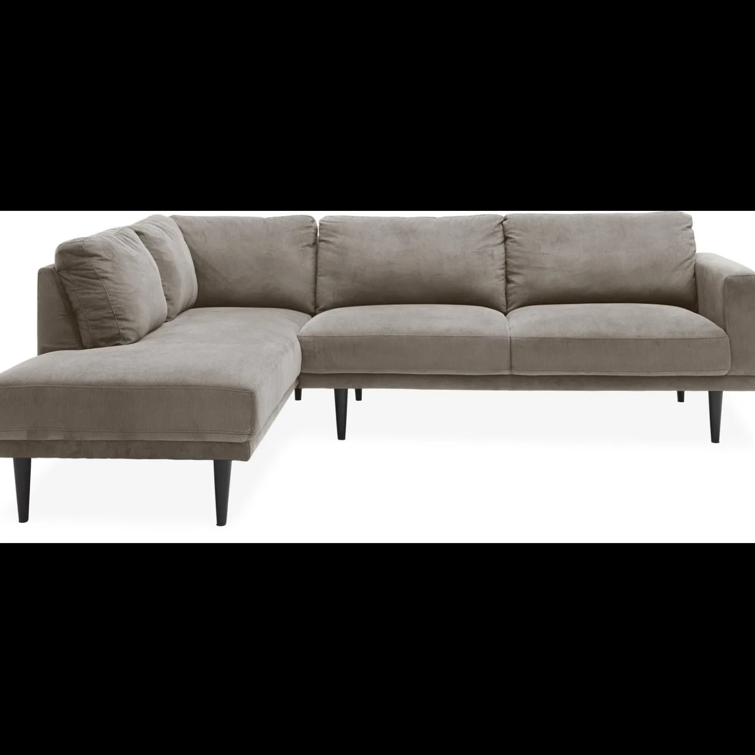 Clearance ILVA Mexico venstrevendt sofa med pufafslutning