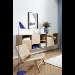 Online ILVA Mistral Classic Reol med 3 låger + 1 sæt bakker eg