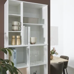 Clearance ILVA Mistral Kubus Reol med 1 modul med 4 rum + 2 moduler med 5 rum hvid