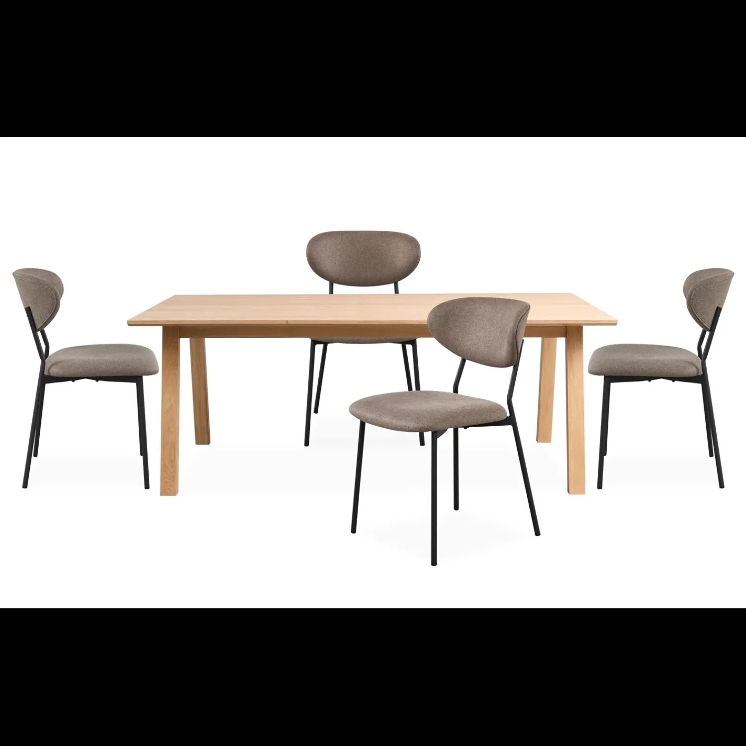 Online ILVA Moray Spisebord 200 x 100 x 75 cm