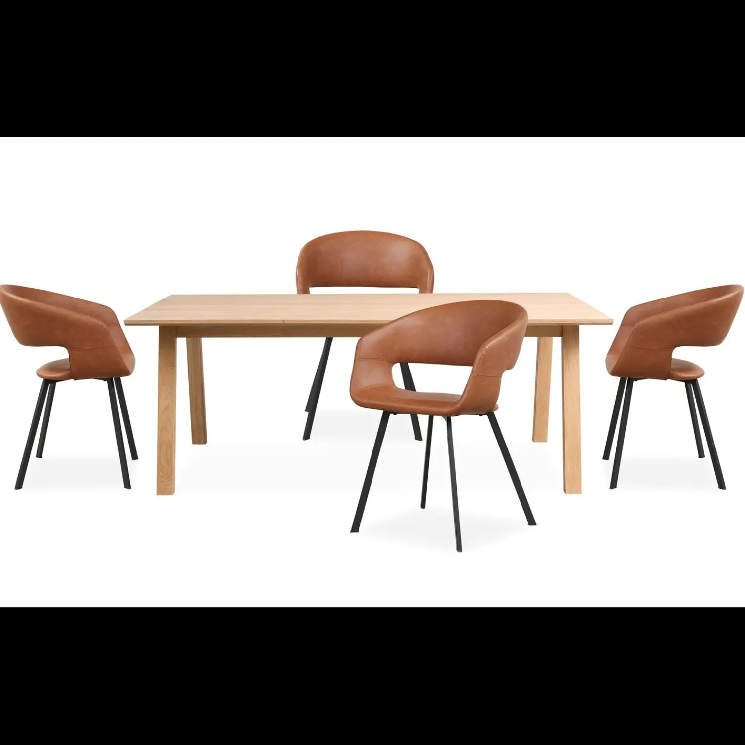 Online ILVA Moray Spisebord 200 x 100 x 75 cm
