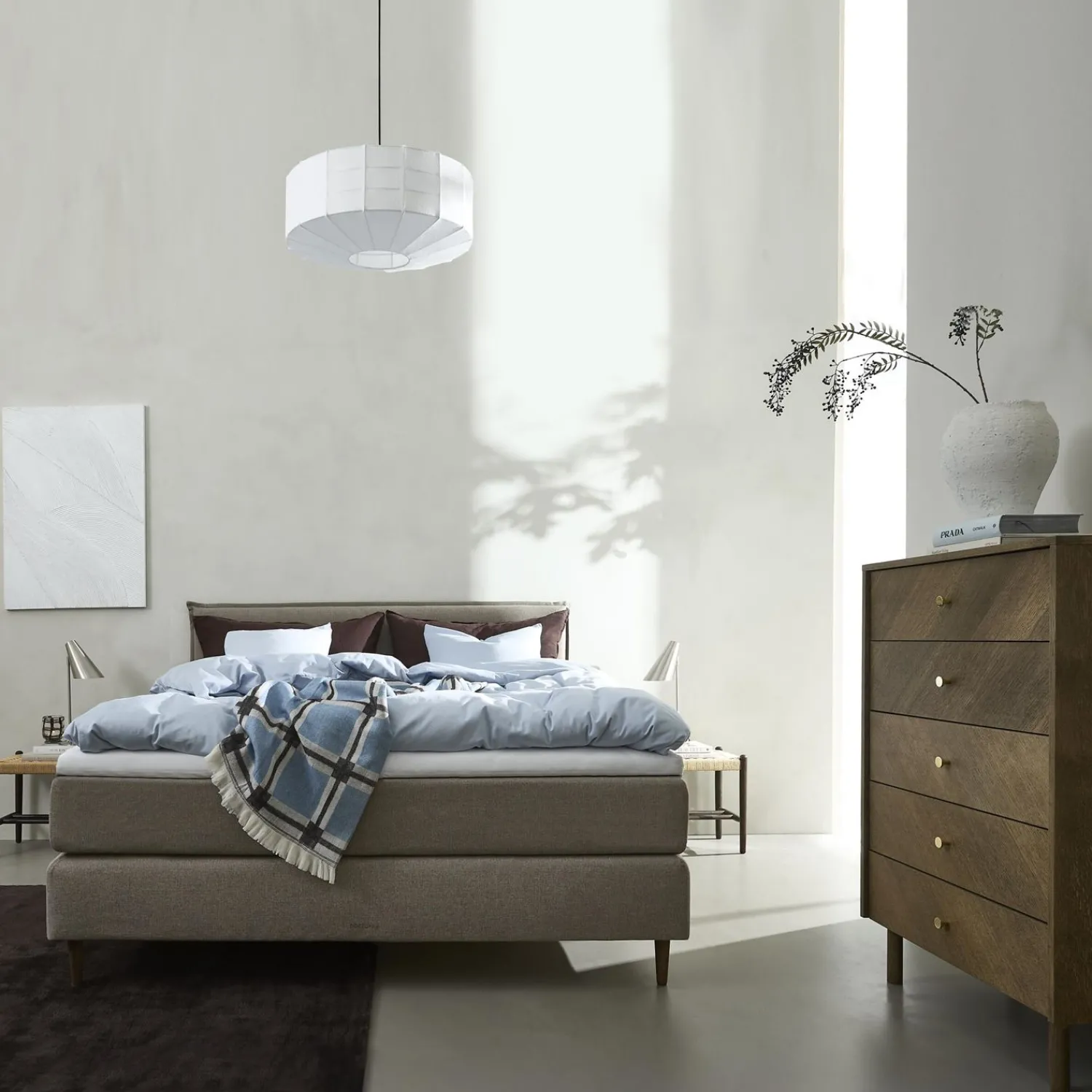 ILVA Nocturne Elegant inkl. topmadras, 160 x 200 cm kontinentalseng