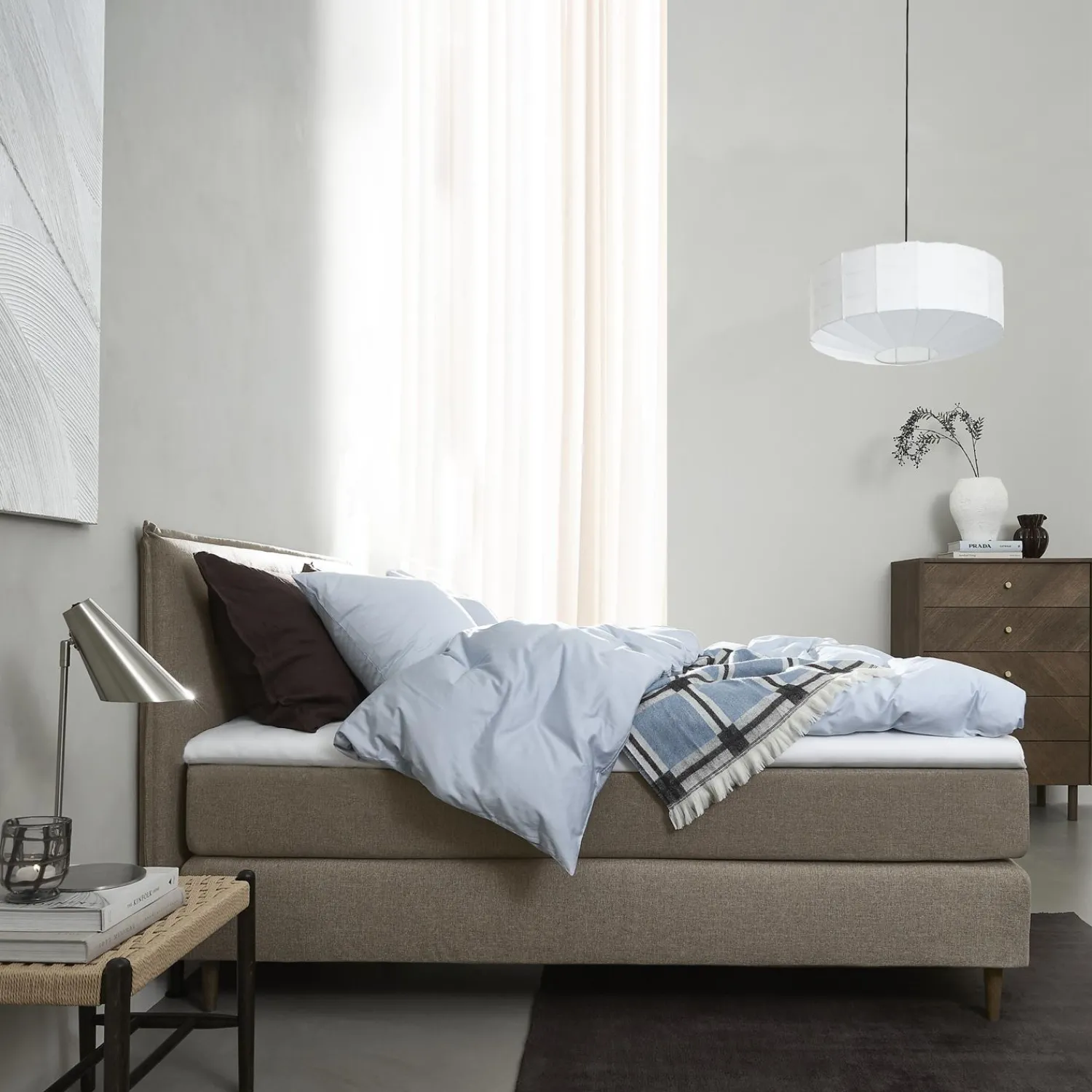ILVA Nocturne Elegant inkl. topmadras, 160 x 200 cm kontinentalseng