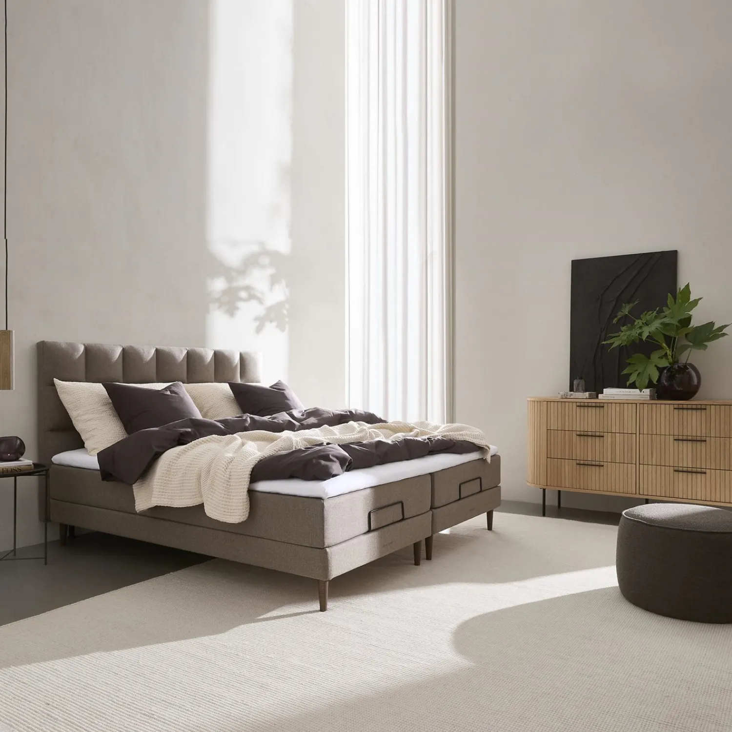 Online ILVA Nocturne Elegant inkl. topmadras, 140 x 200 cm elevationsseng