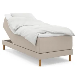 Discount ILVA Nocturne Exclusive inkl. topmadras, 90 x 200 cm bokselevationsseng