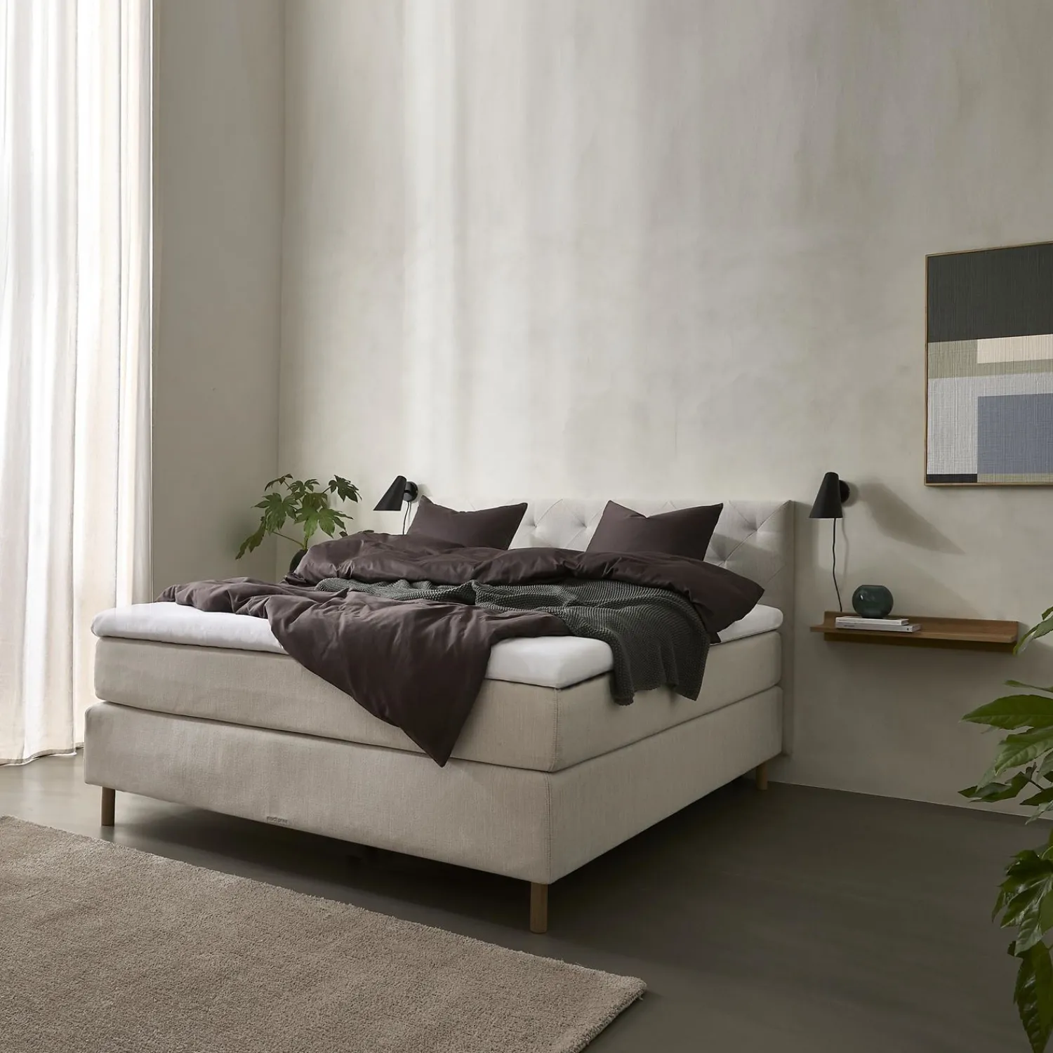 Online ILVA Nocturne Exclusive inkl. topmadras, 180 x 200 cm kontinentalseng