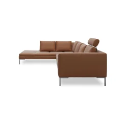 Best ILVA Nordskov venstrevendt hjørnesofa med pufafslutning