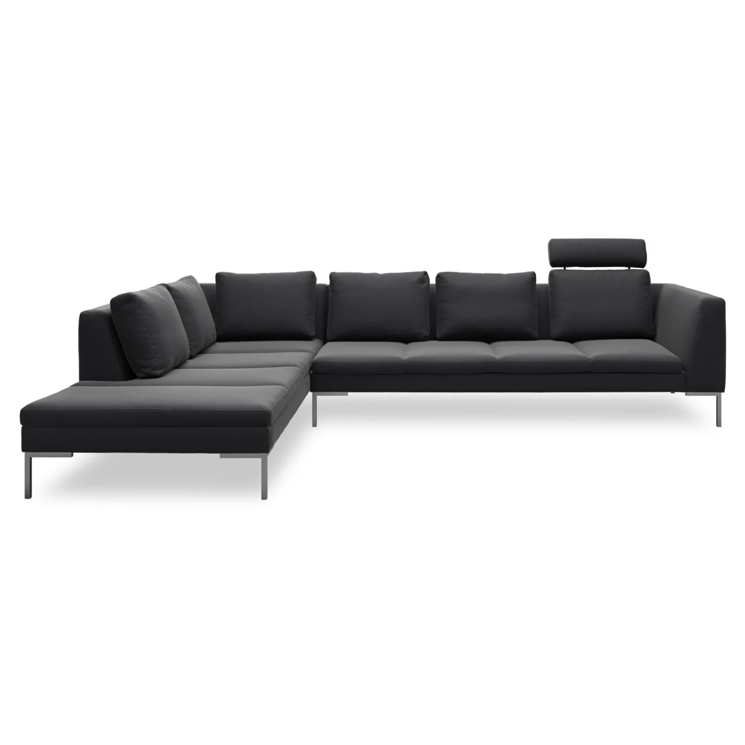 ILVA Nordskov venstrevendt hjørnesofa med pufafslutning