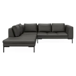 ILVA Nordskov venstrevendt hjørnesofa med pufafslutning