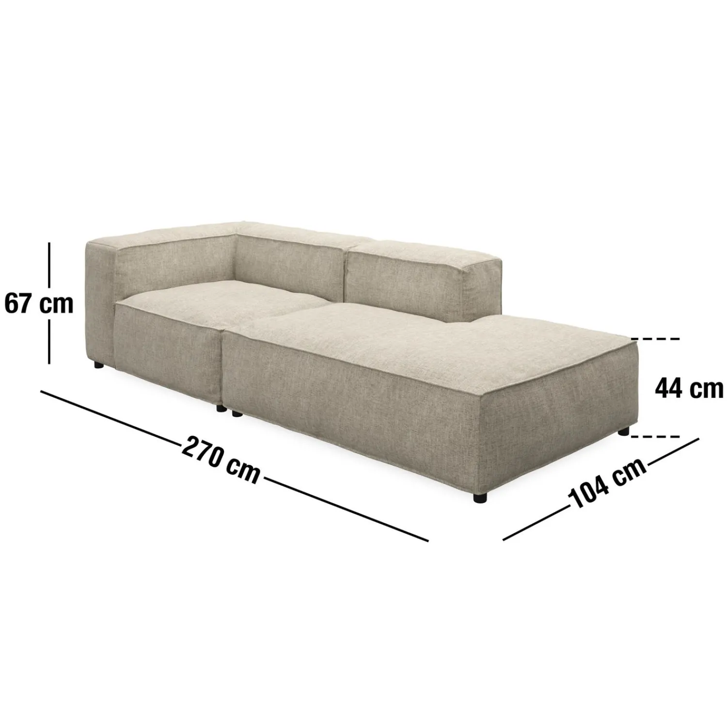 Outlet ILVA Nordstrom Modul med pufafslutning