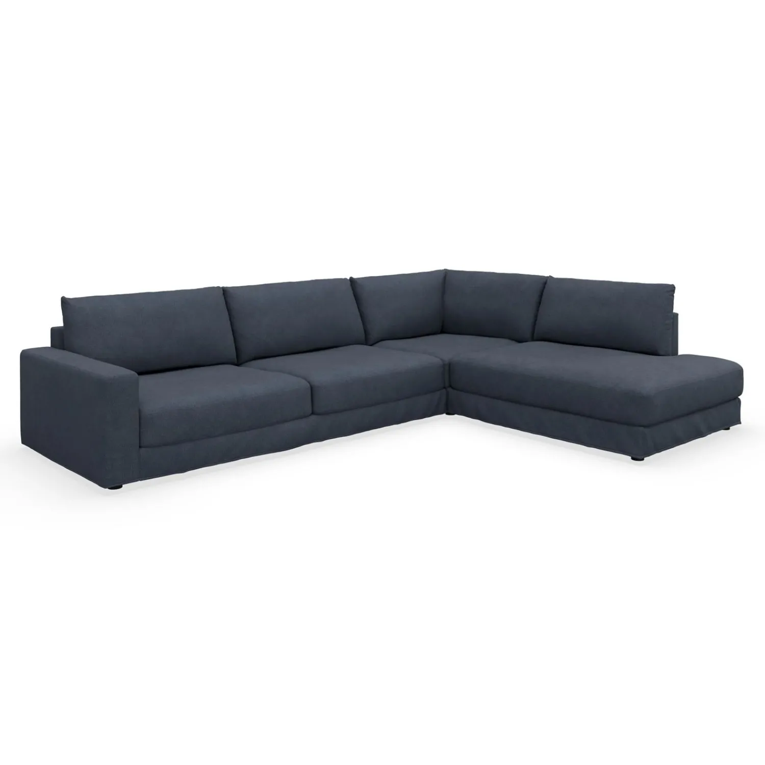 Discount ILVA Norsberg højrevendt hjørnesofa med pufafslutning