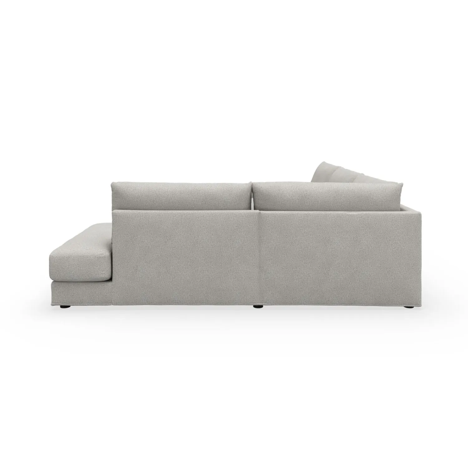 Outlet ILVA Norsberg højrevendt hjørnesofa med pufafslutning