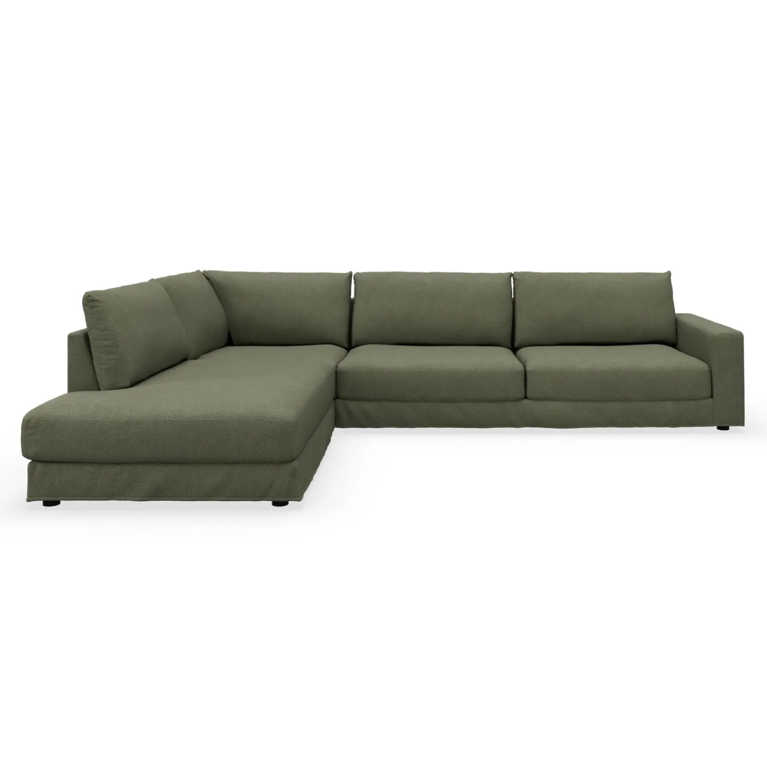 Best ILVA Norsberg venstrevendt hjørnesofa med pufafslutning