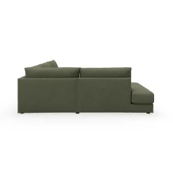 Best ILVA Norsberg venstrevendt hjørnesofa med pufafslutning