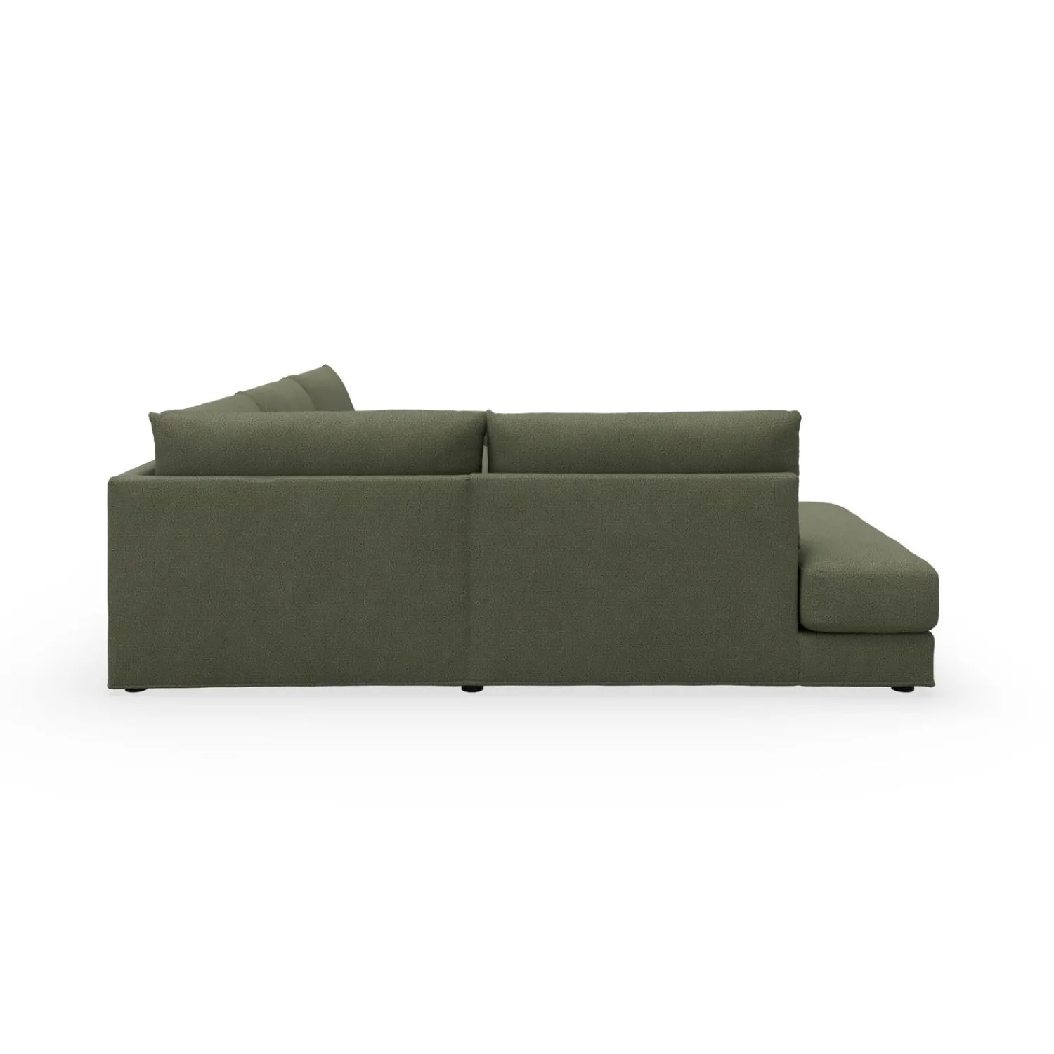 Best ILVA Norsberg venstrevendt hjørnesofa med pufafslutning