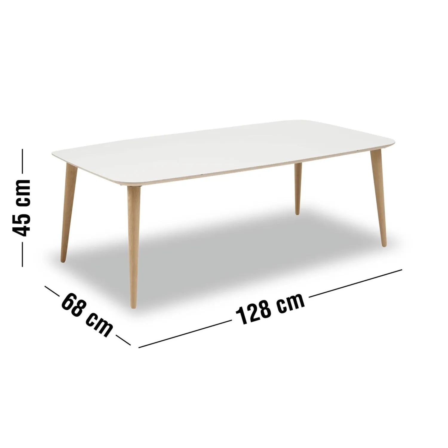 New ILVA Norton Sofabord 68 x 45 x 128 cm