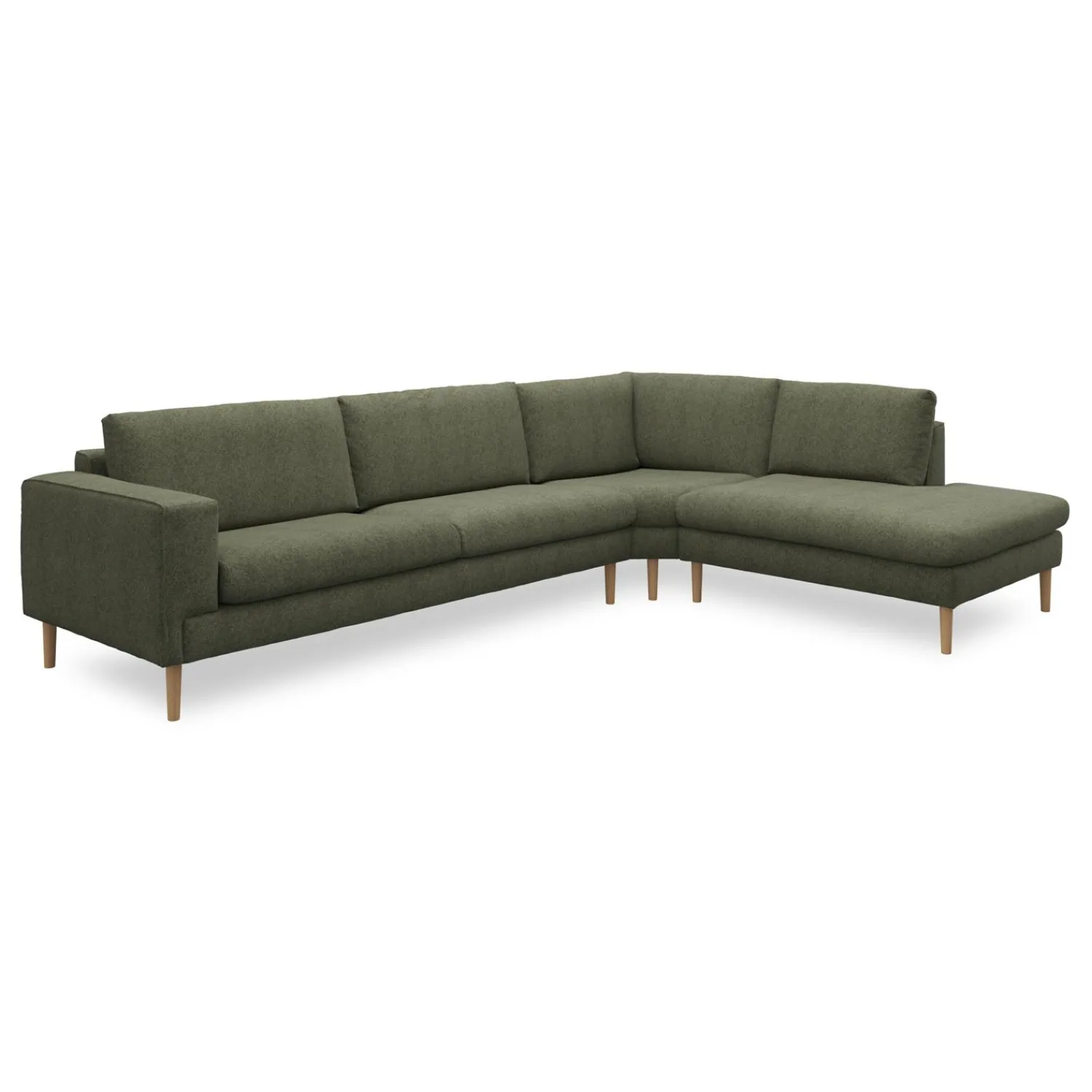 Discount ILVA Nyland højrevendt hjørnesofa med pufafslutning