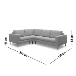 Clearance ILVA Nyland Hjørnesofa